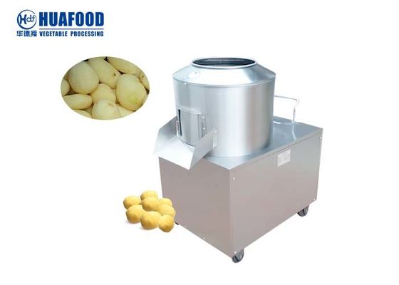 Spiral Potato Peeler 200kg / jam Mesin Pengolah Makanan Otomatis