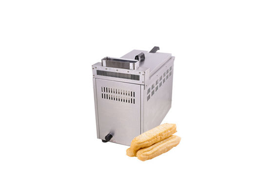 SUS Adjustable Automatic Fryer Machine Countertop Gas Fryer Untuk Restoran