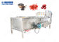 Tipe Mesin Cuci Industri Sayuran, Wortel / Mesin Cuci Apple 500-2000kg / H Output