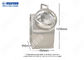 Liquid Dry 50kg / jam Mesin Pengolah Makanan Ringan Mesin Pelapis Kacang Bumbu