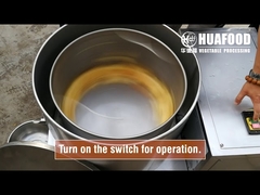 deoiling finger chips fryer machine