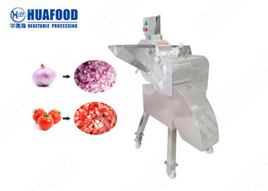 HDF Cepat Tomat Bawang Dicing Mesin Pemotong Sayuran Multifungsi 1000 KG / H