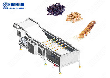 Stainless Steel 304 Mesin Pencuci Sayuran Ultrasonik Otomatis Industri Mesin Cuci Sayur