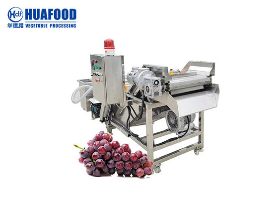 500kg / jam Mesin Cuci Sayur Mesin Pengolah Anggur Menjadi Kismis