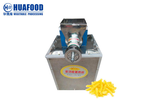 Komersial 90kg / jam Pasta Jagung Beras Dan Mesin Pembuat Mie Makaroni