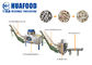 1000-2000 kg / jam Lini Produksi Mesin Pengupas Bawang Putih Industri Otomatis